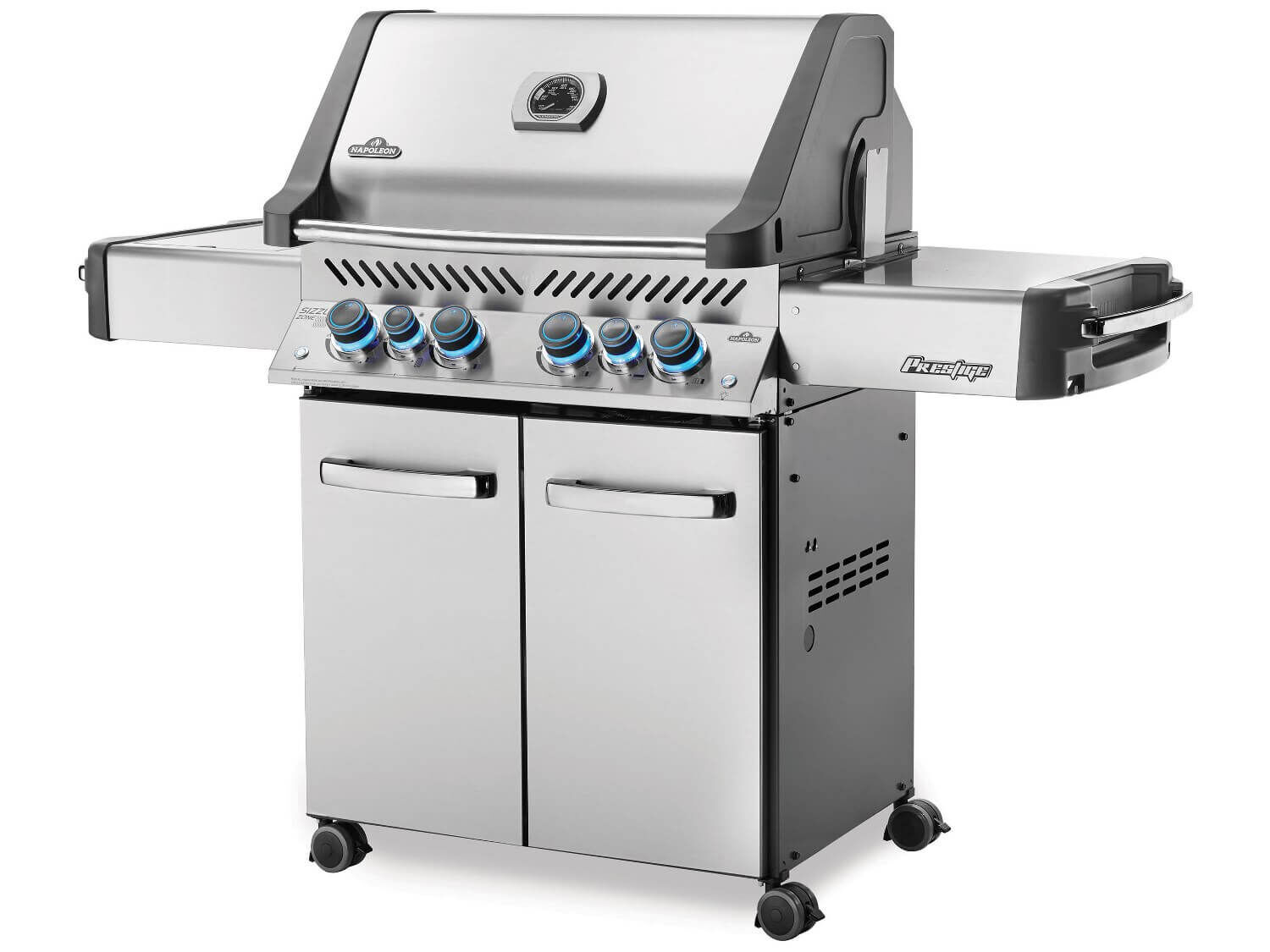 Napoleon Prestige 500 Edelstahl Seitlich